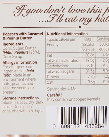 Joe & Seph's Movie Night In Popcorn Gift Box