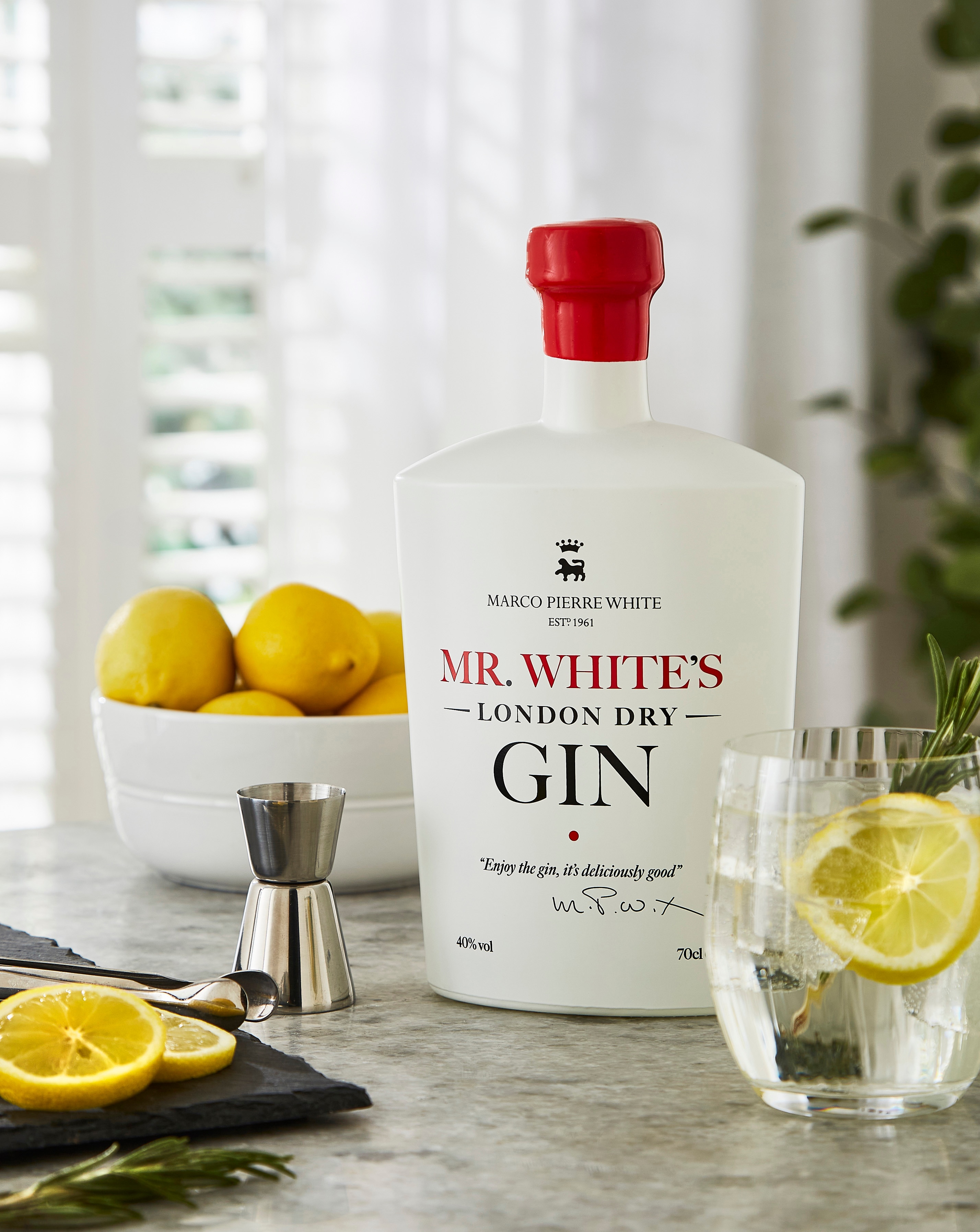 Mr White's London Dry Gin 70cl