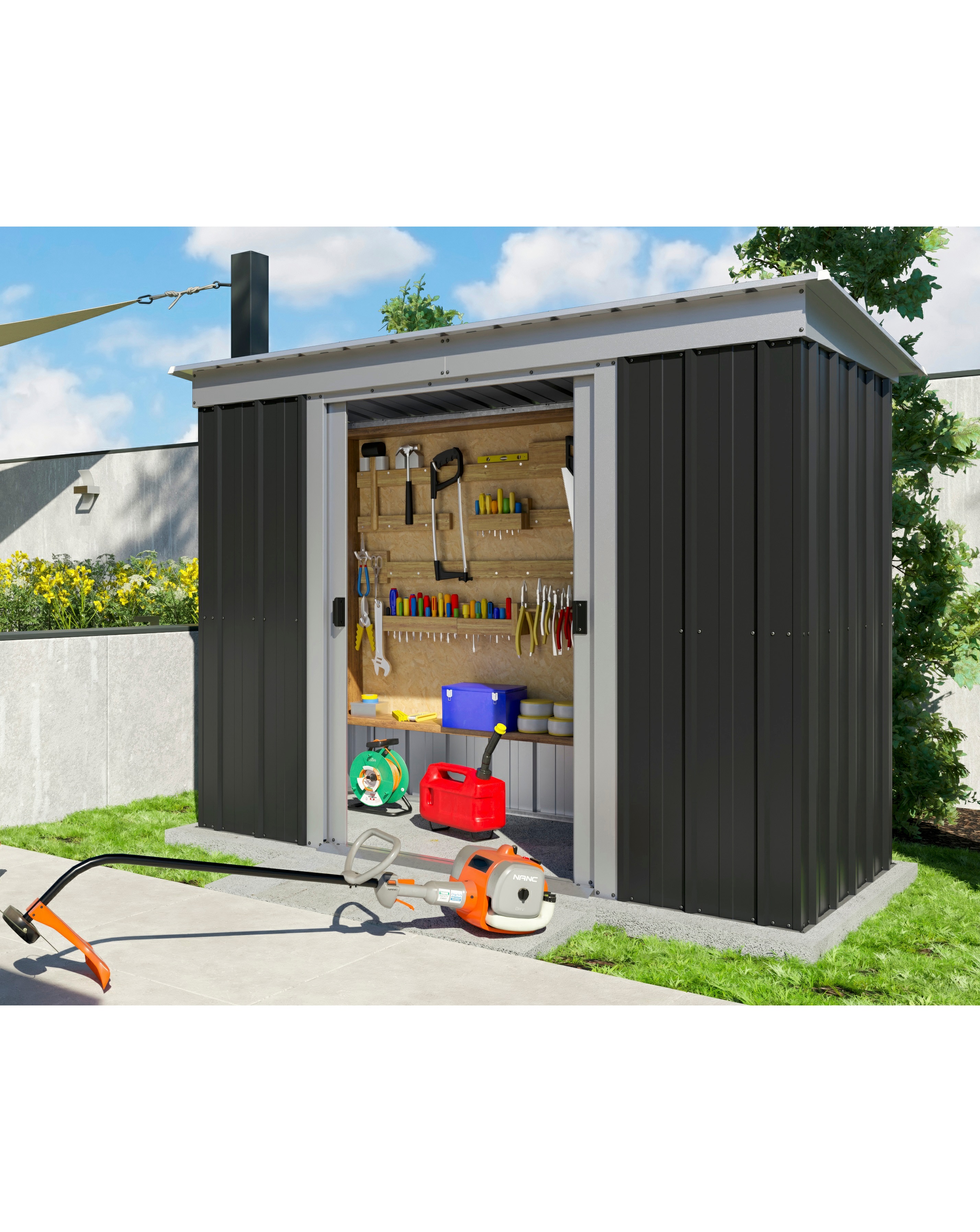 Yardmaster 8x4ft Castleton Shed