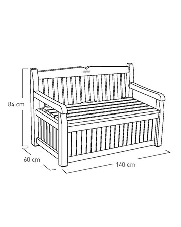 Keter Eden Storage Bench