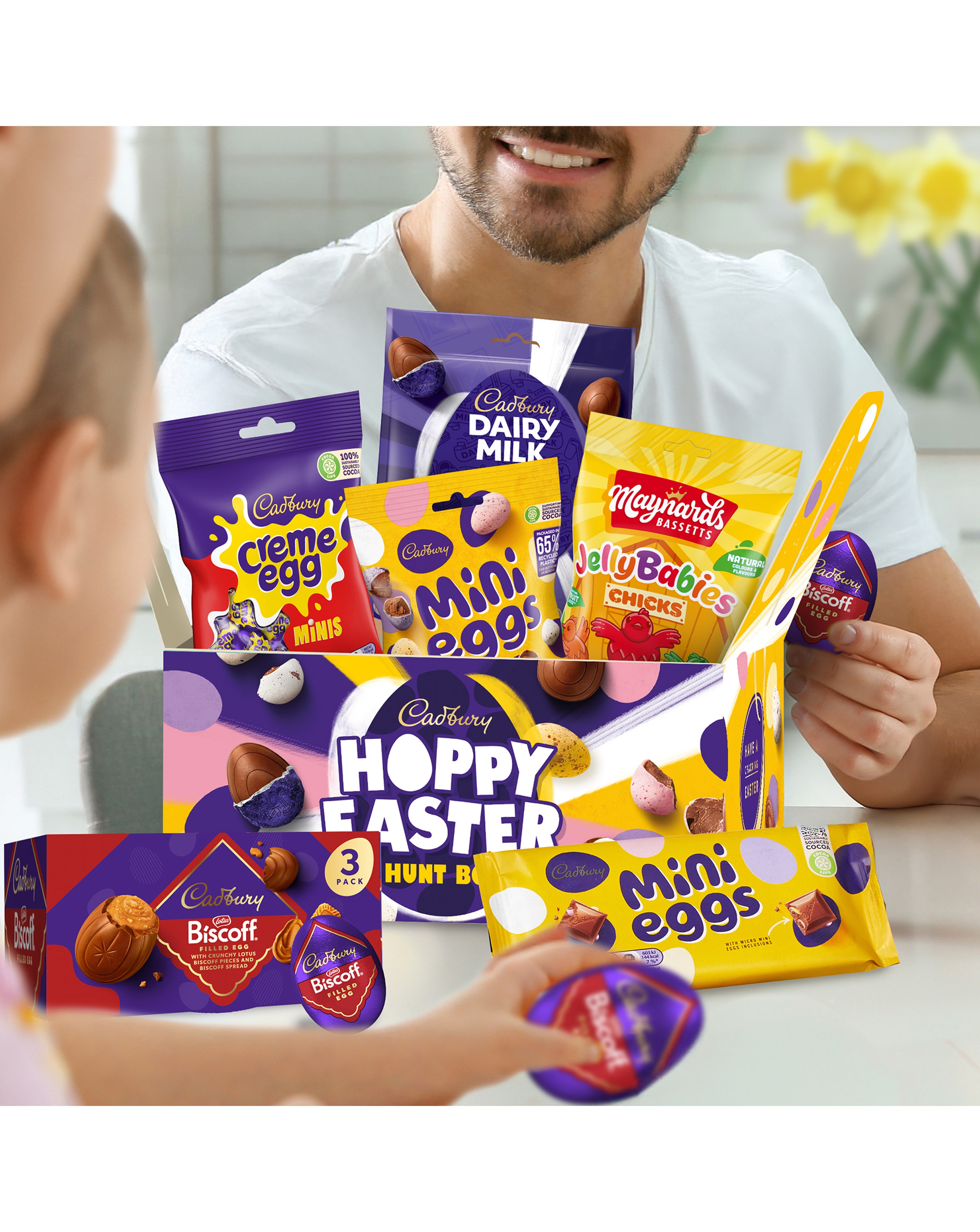 New In - Cadbury Hoppy Easter Eggs Hunt Hamper