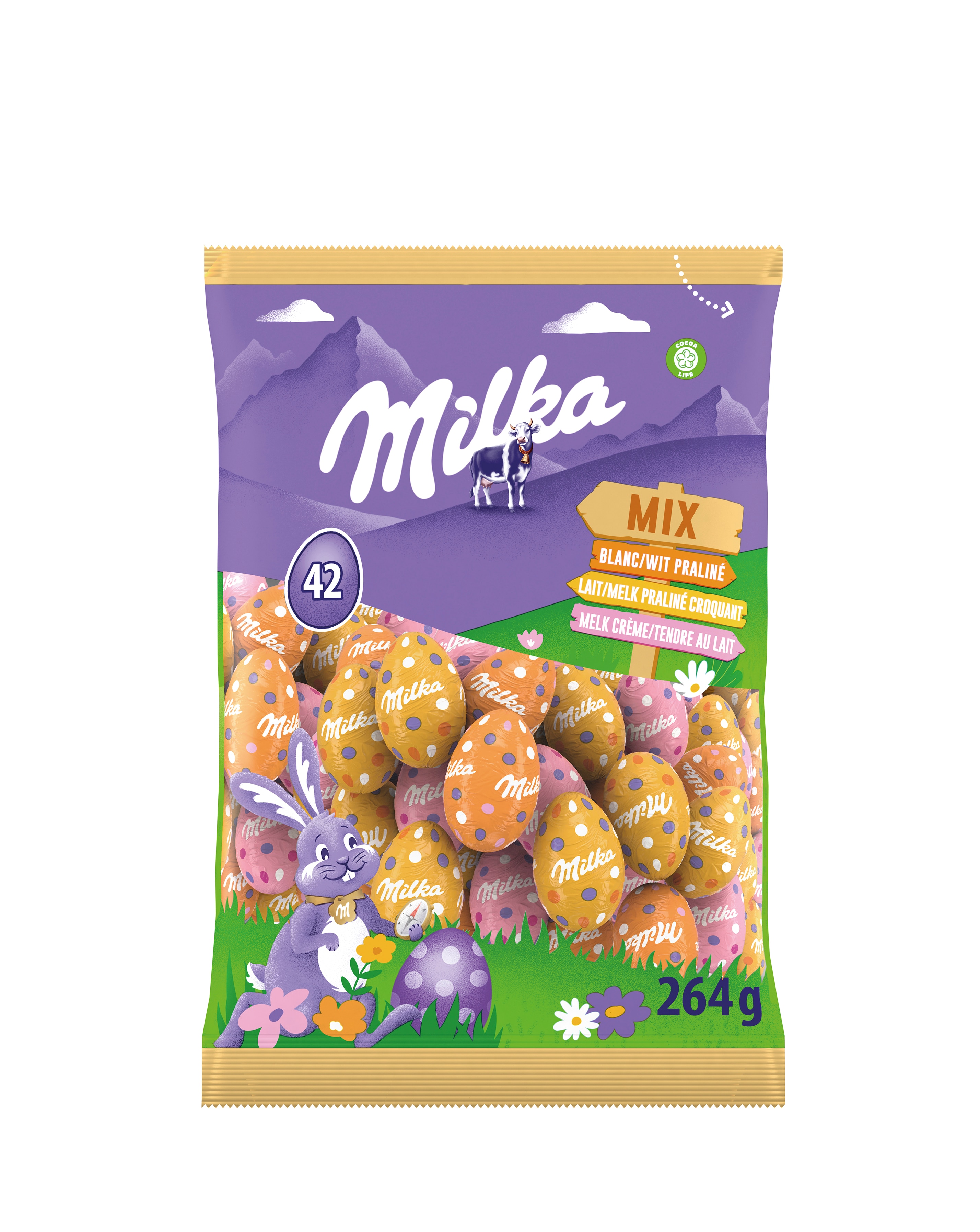 New In - Milka Mixed 3 Flavour Bag of Mini Eggs