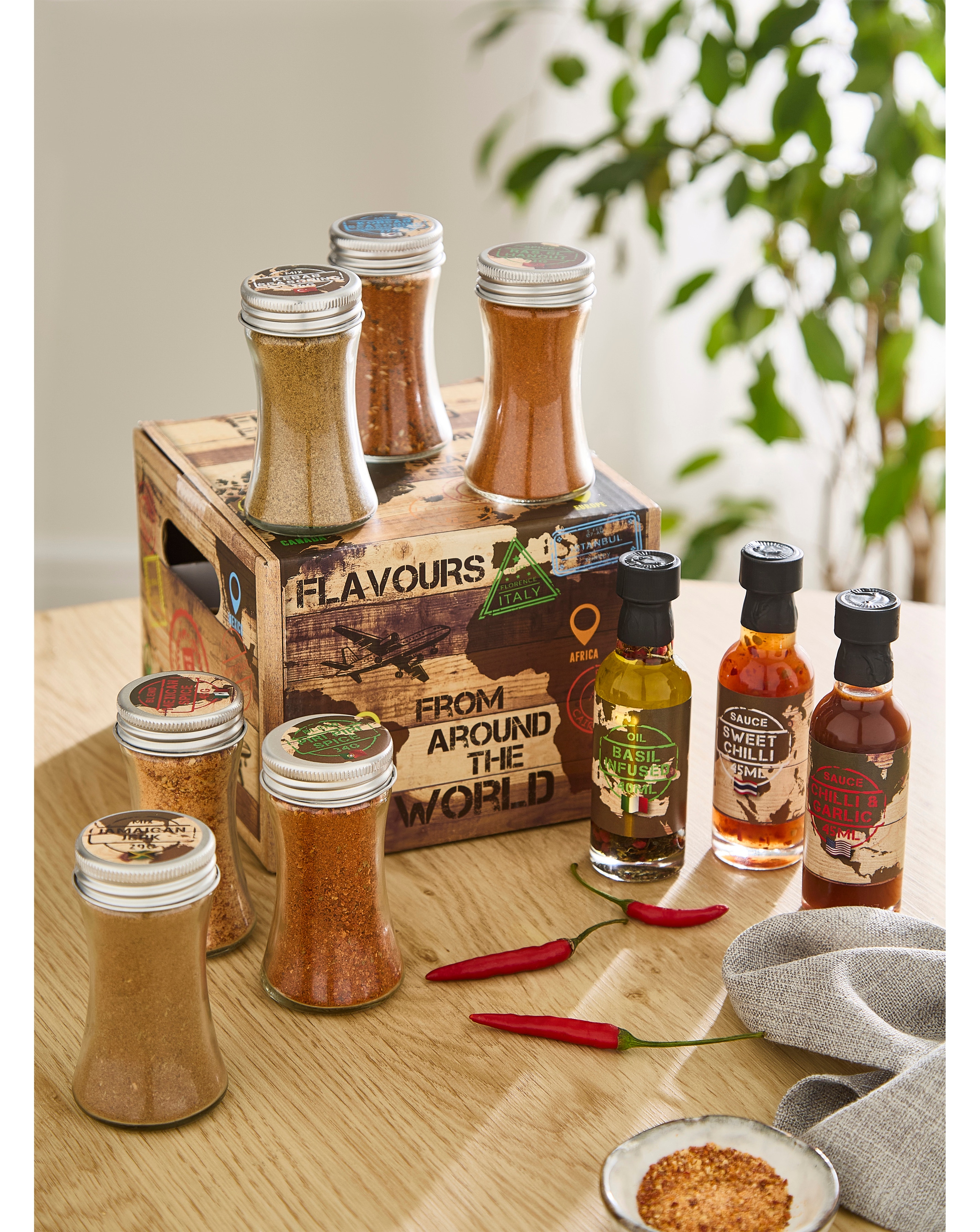 New In - Around the World Seasoning Gift Set