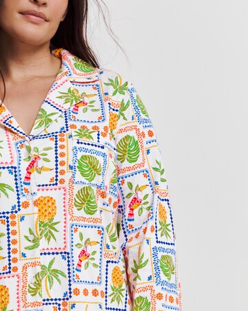 Cotton Button Through Nightshirt