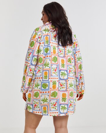 Cotton Button Through Nightshirt