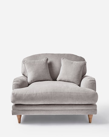 Azra Chenille Snuggle Chair