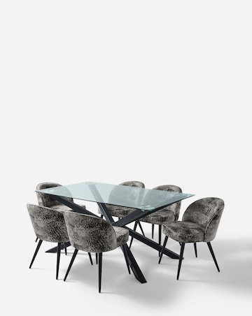 Bodie 6 Seater with 6 Savannah Chair