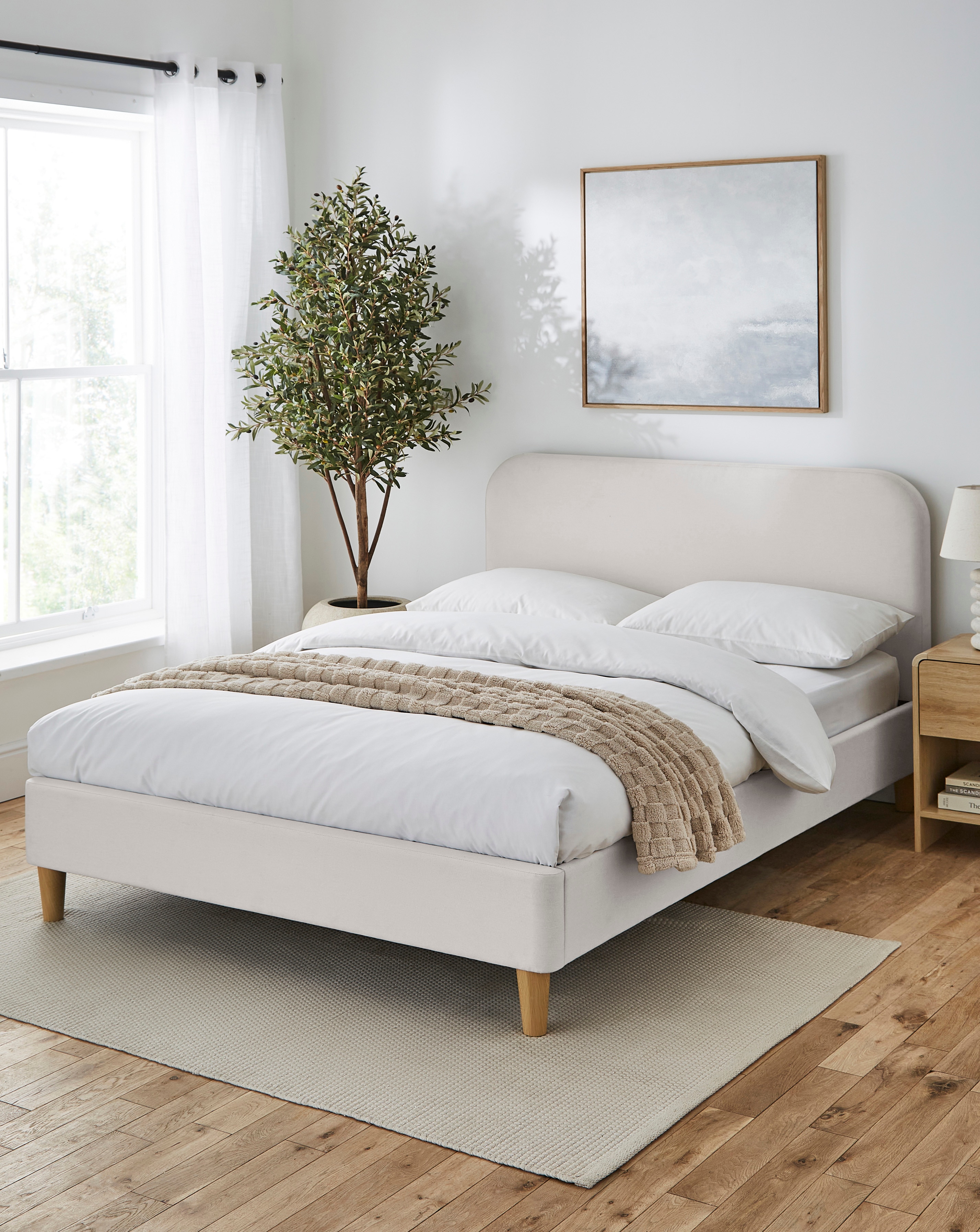 New In - Emery Fabric Bed Frame
