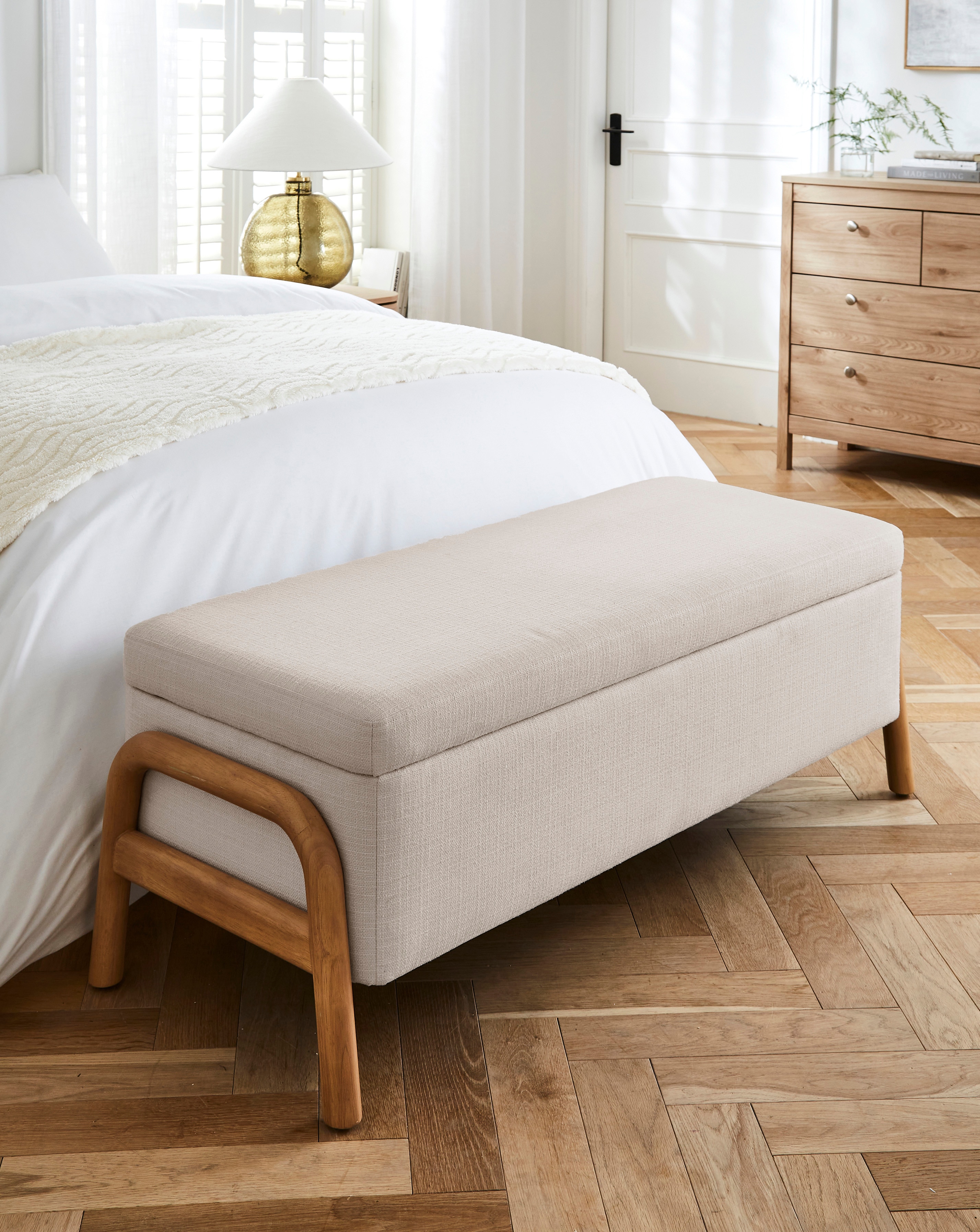 New In - Fletcher Storage Ottoman