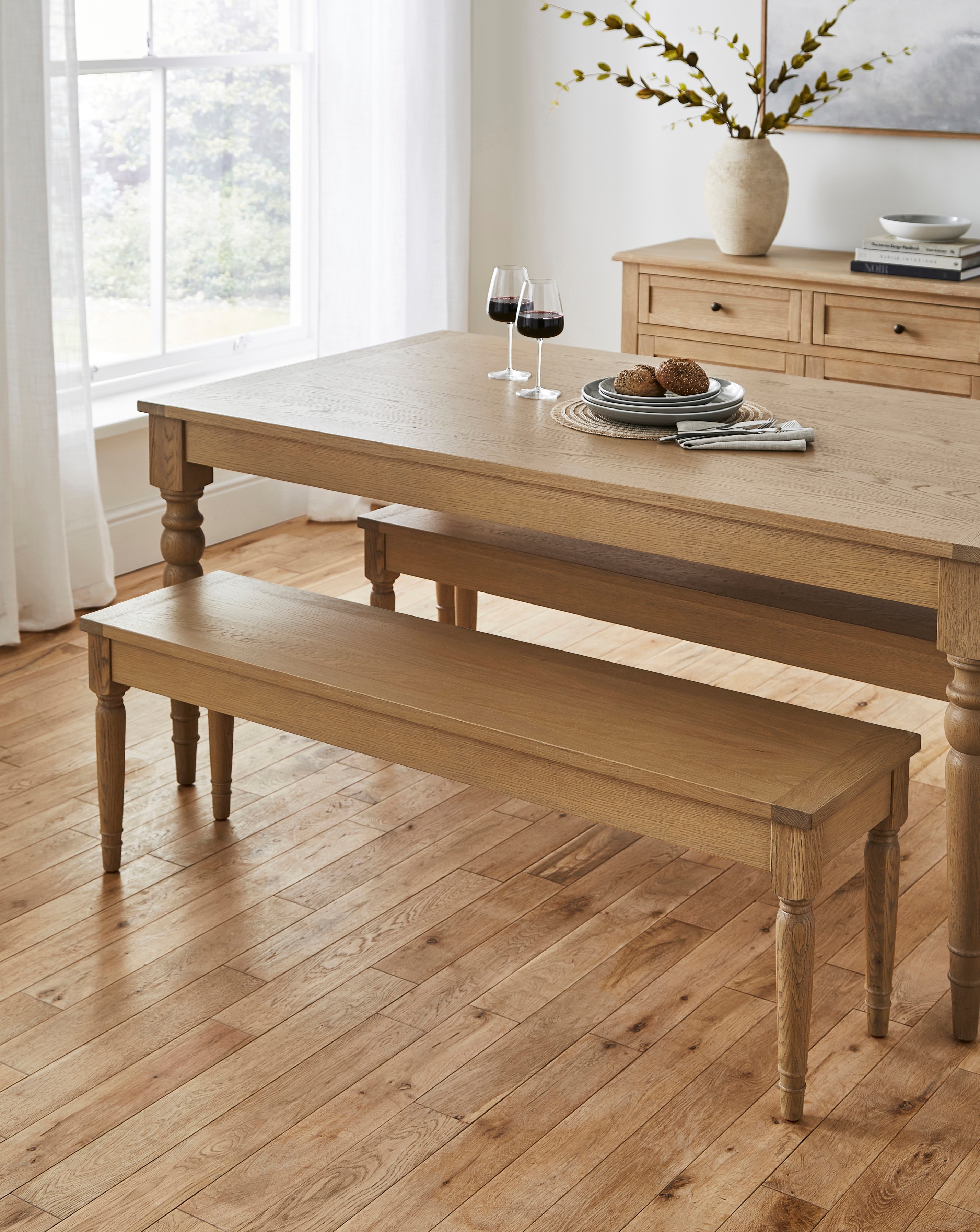 New In - Margot Wooden Dining Bench