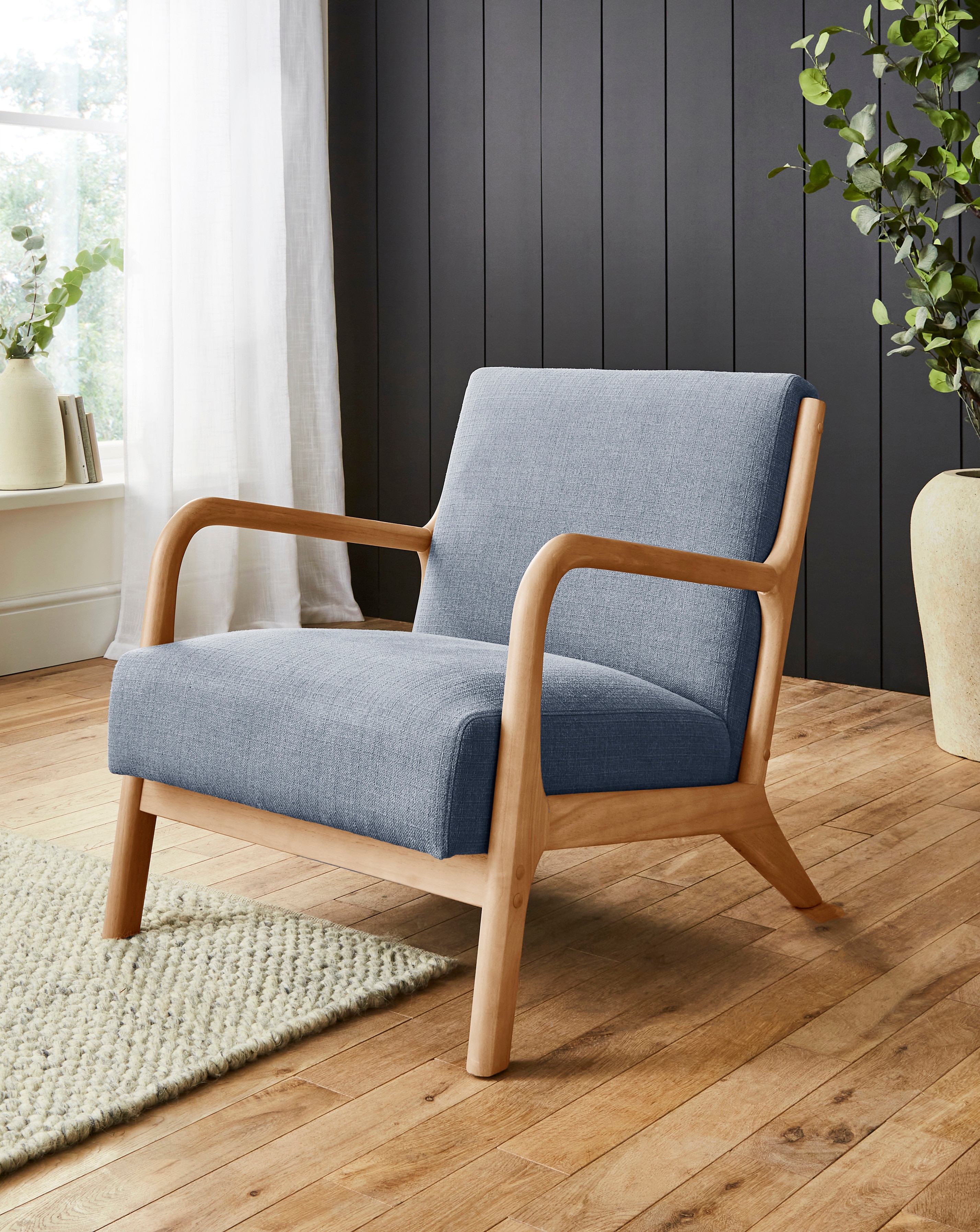 New In - Fletcher Wooden Accent Chair