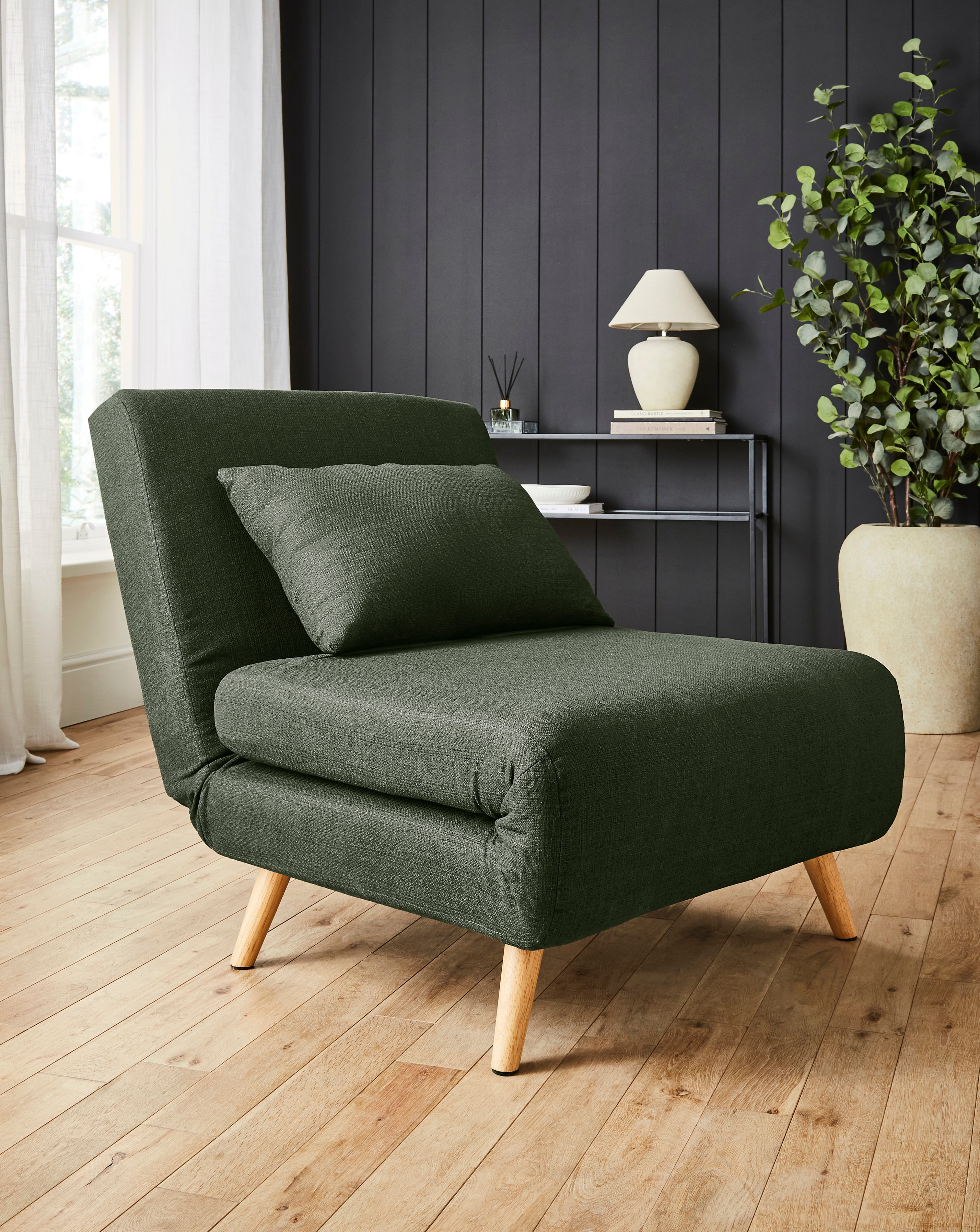New In - Lena Fabric Chair Bed