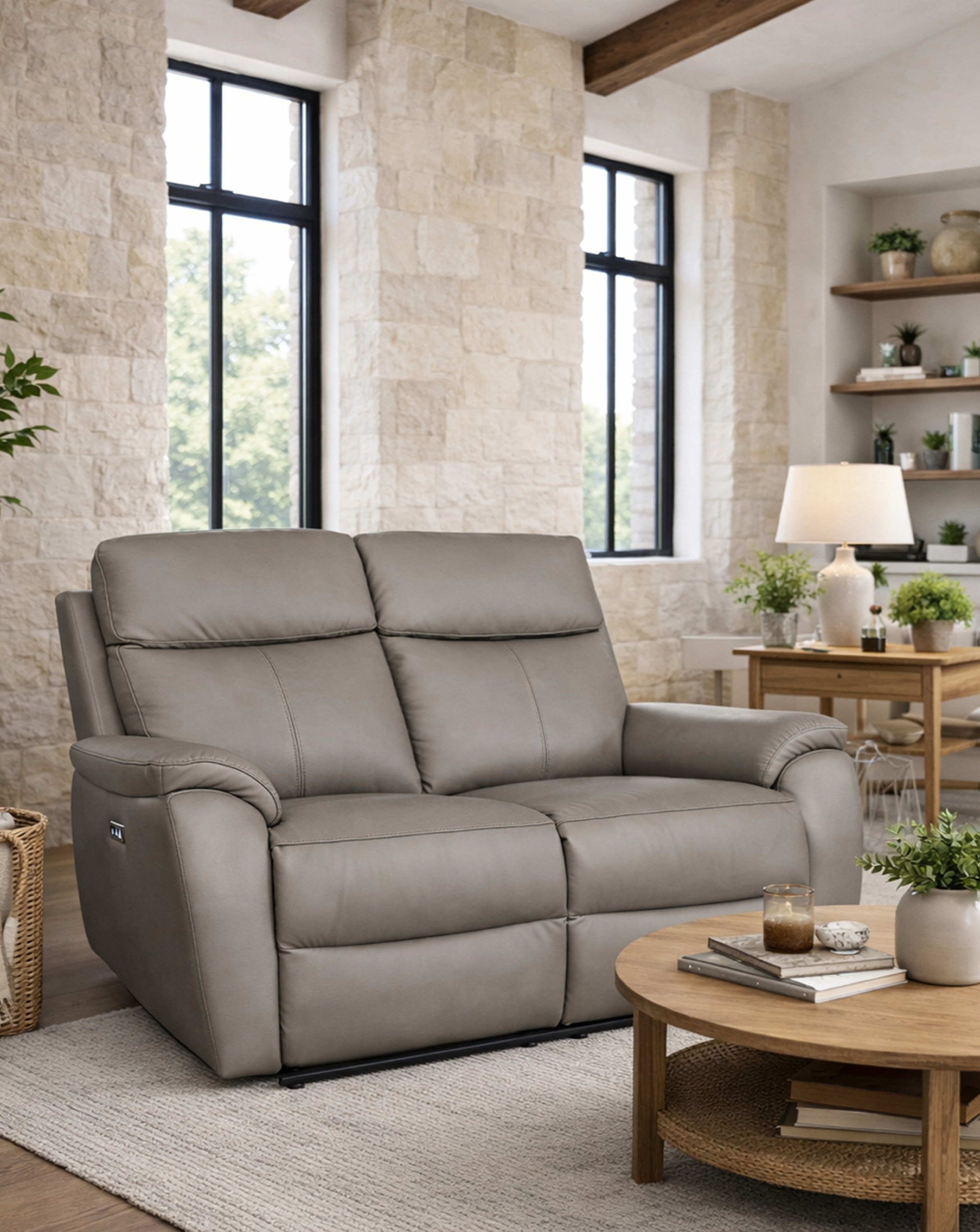 Aspire Kingsmere Power Recliner 2 Seater