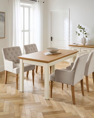 Ashford Dining Table with 4 Mae Chairs