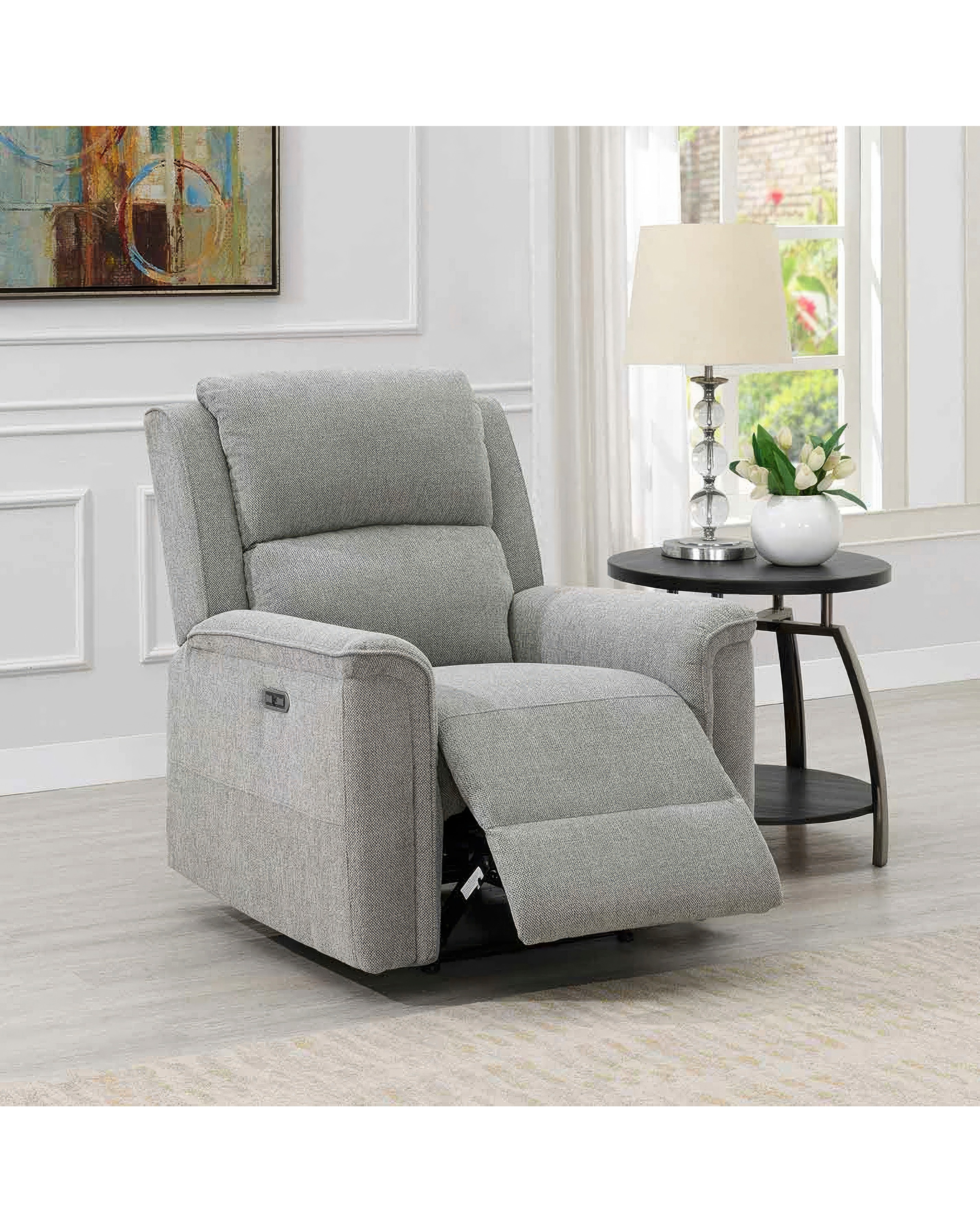 Croston Chenille Recliner Chair