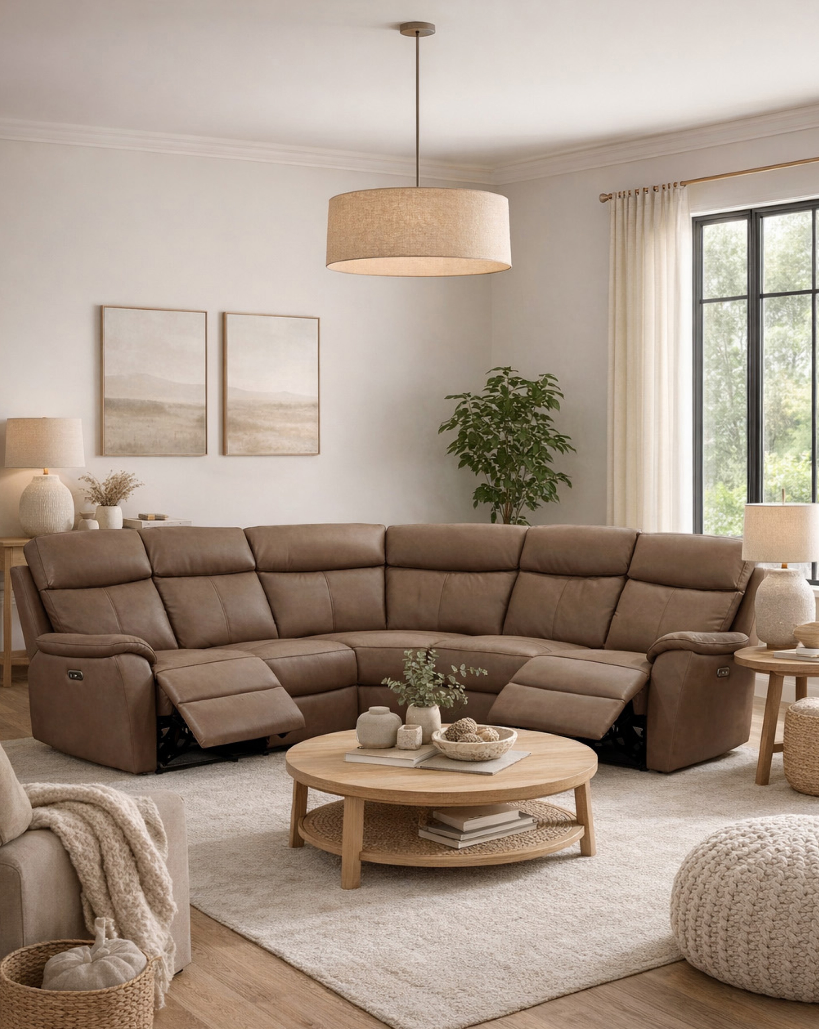 Aspire Kingsmere Recliner Corner Sofa