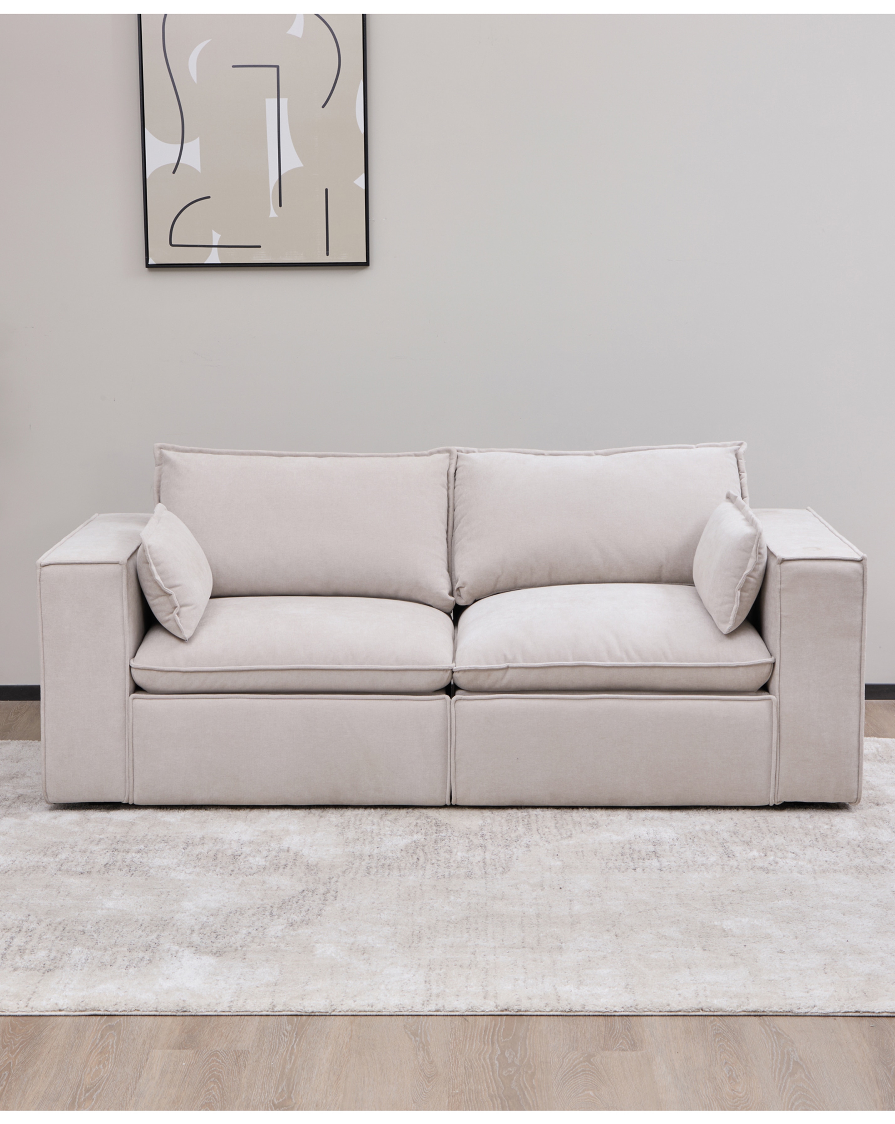 Campbell 2 Seater Power Recliner Sofa
