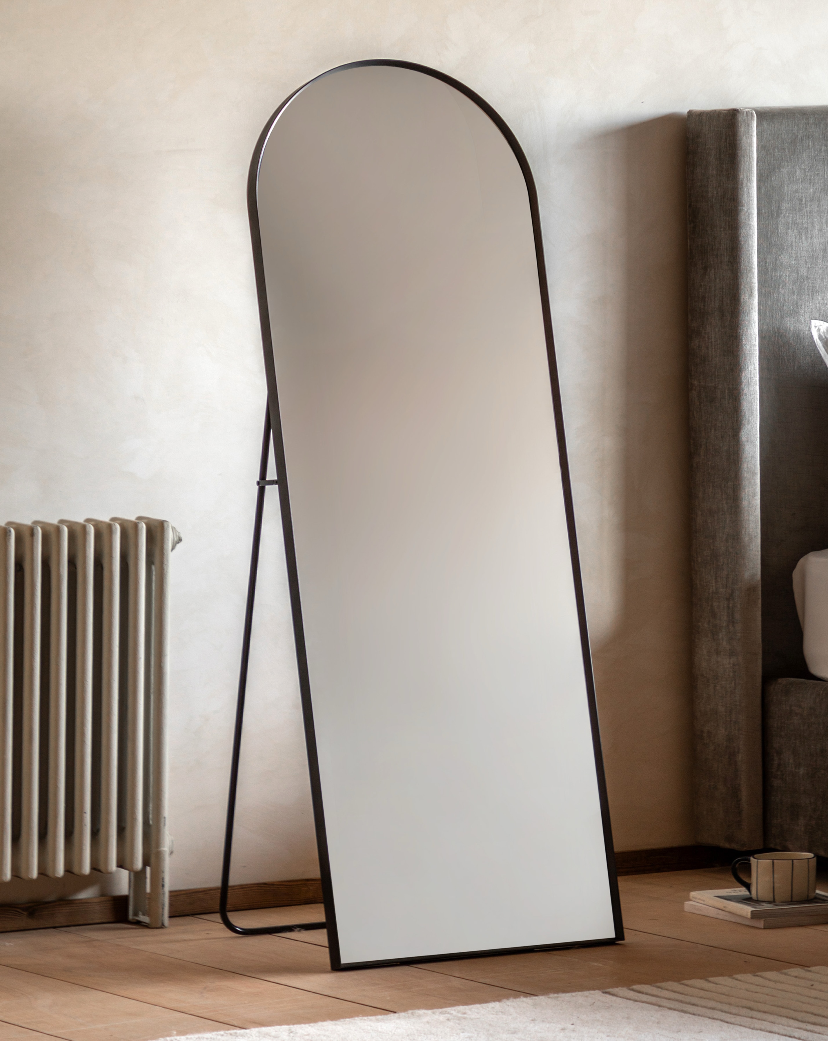New In - Holworth Cheval Mirror Black