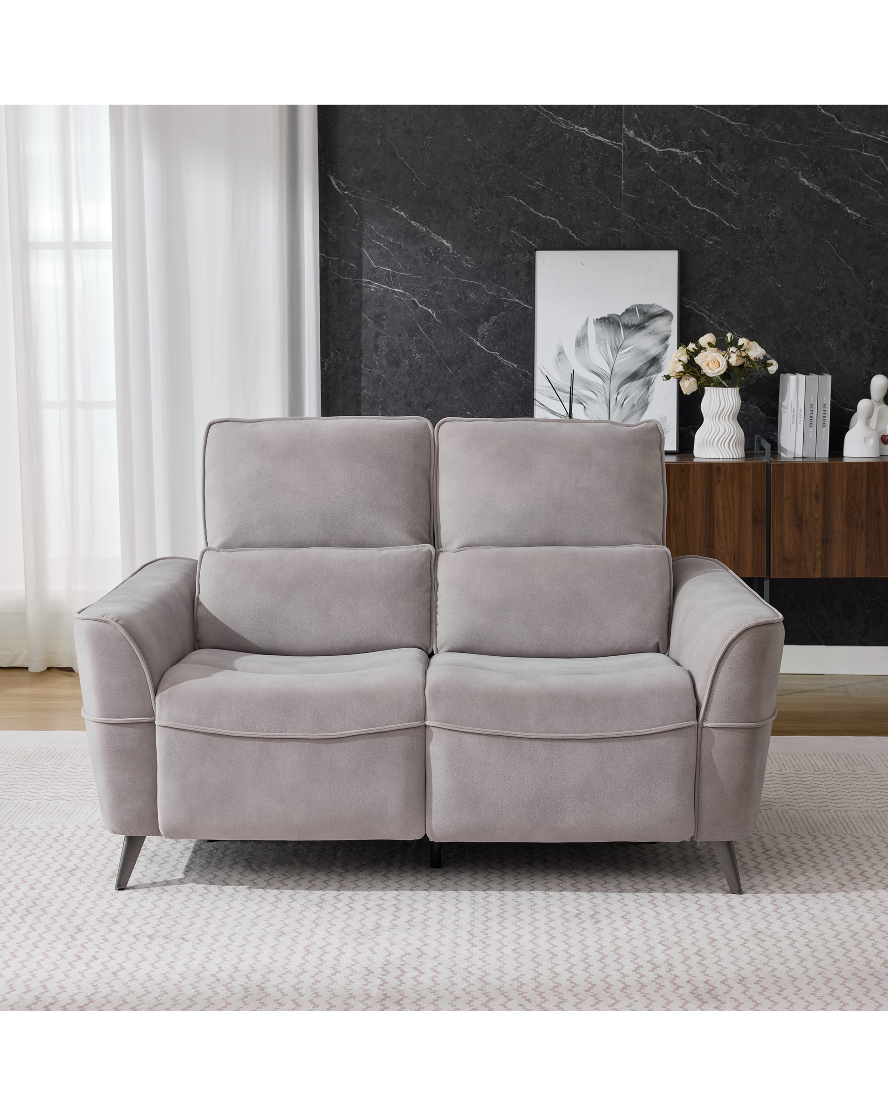 New In - Everett Power Recline 2 seater Sofa
