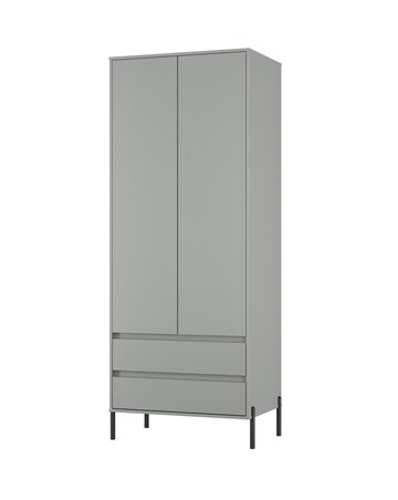 Sloan 2 Door 2 Drawer Wardrobe