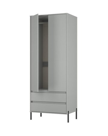 Sloan 2 Door 2 Drawer Wardrobe