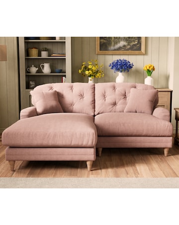 Florence Buttonback Left Hand Corner Chaise