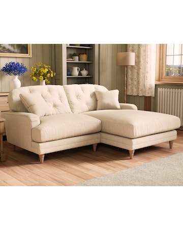 Florence Buttonback Right Hand Corner Chaise