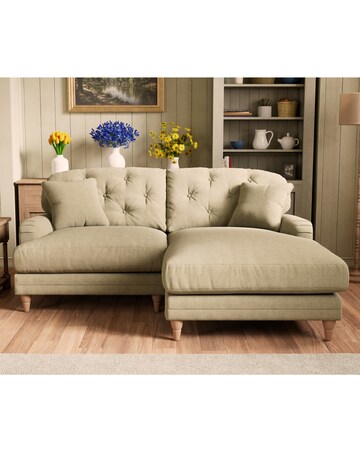 Florence Buttonback Right Hand Corner Chaise