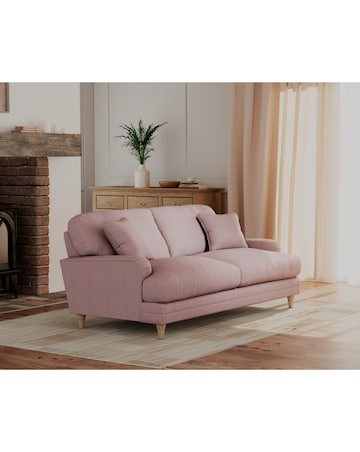 Lily Stripe 3 Seater Sofa