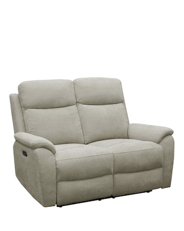 Aspire Kingsmere Fabric Power Recliner 2 seater sofa