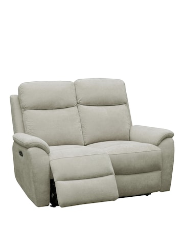 Aspire Kingsmere Fabric Power Recliner 2 seater sofa