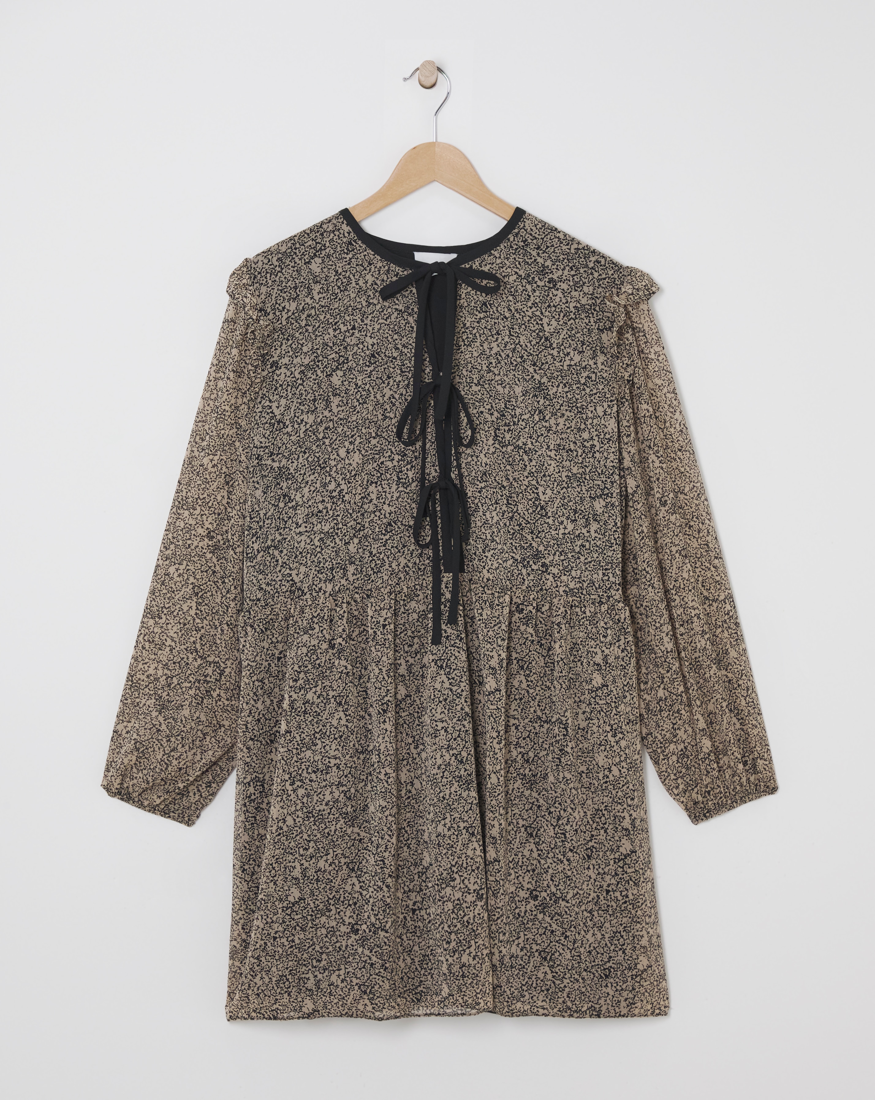 Bow Front Georgette Skater