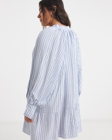 Stripe Shirt Dress