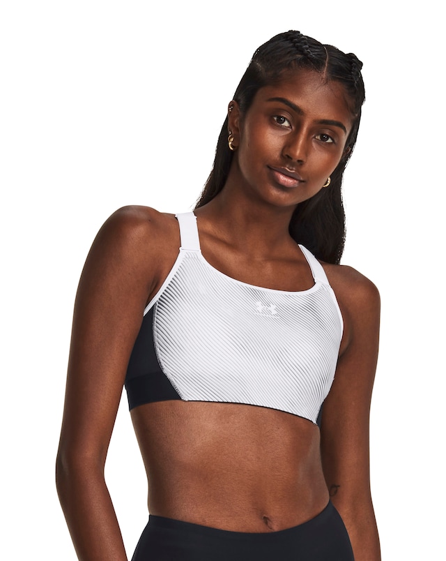 Under Armour HeatGear High Support Bra - Black