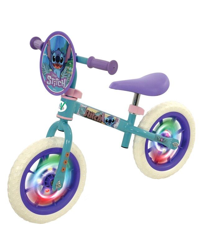 Stitch Balance Bike With Light Up Wheels