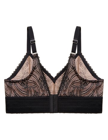 Glamorise Plus Size Luxe Lace Bralette 7012