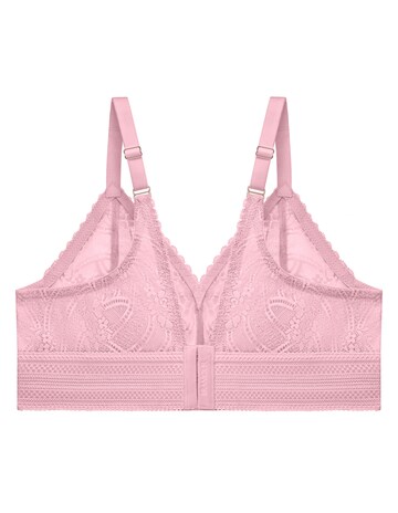 Glamorise Plus Size Luxe Lace Bralette 7012