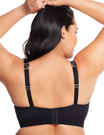 Glamorise Plus Size Lace Plunge Bralette 7013