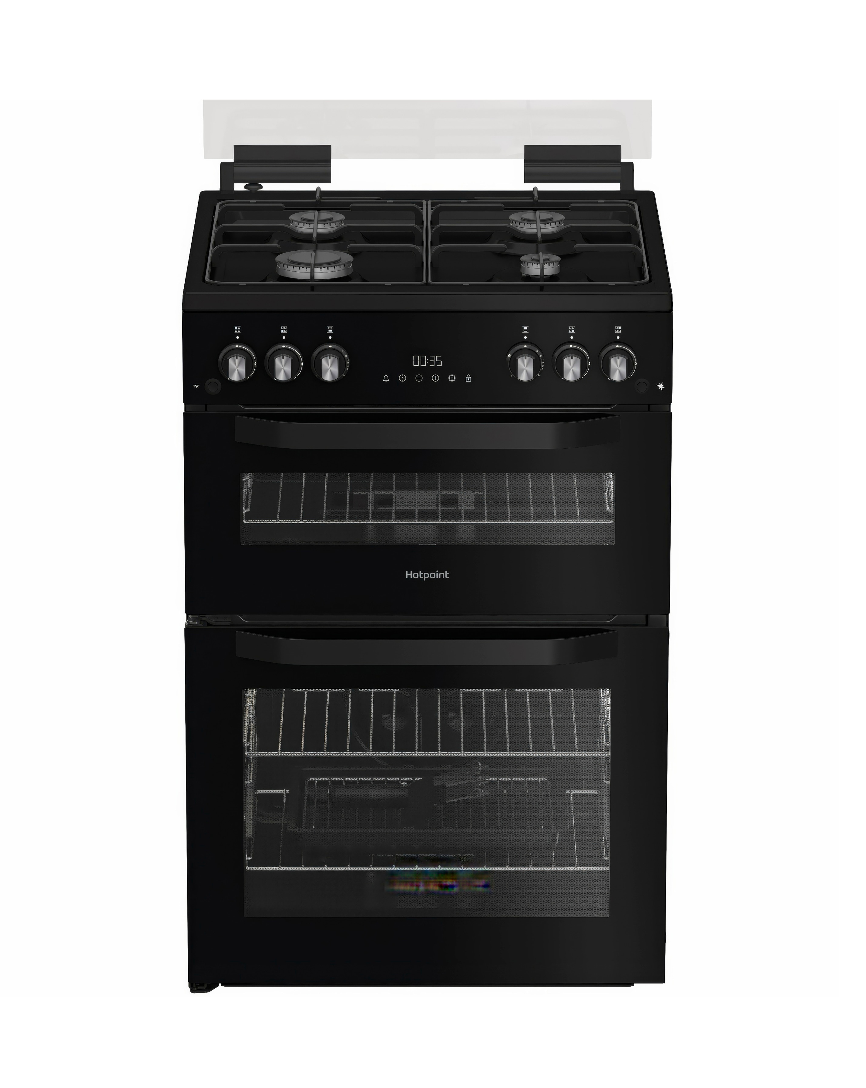 Hotpoint HDG6GDCB1 Double Cooker - Black