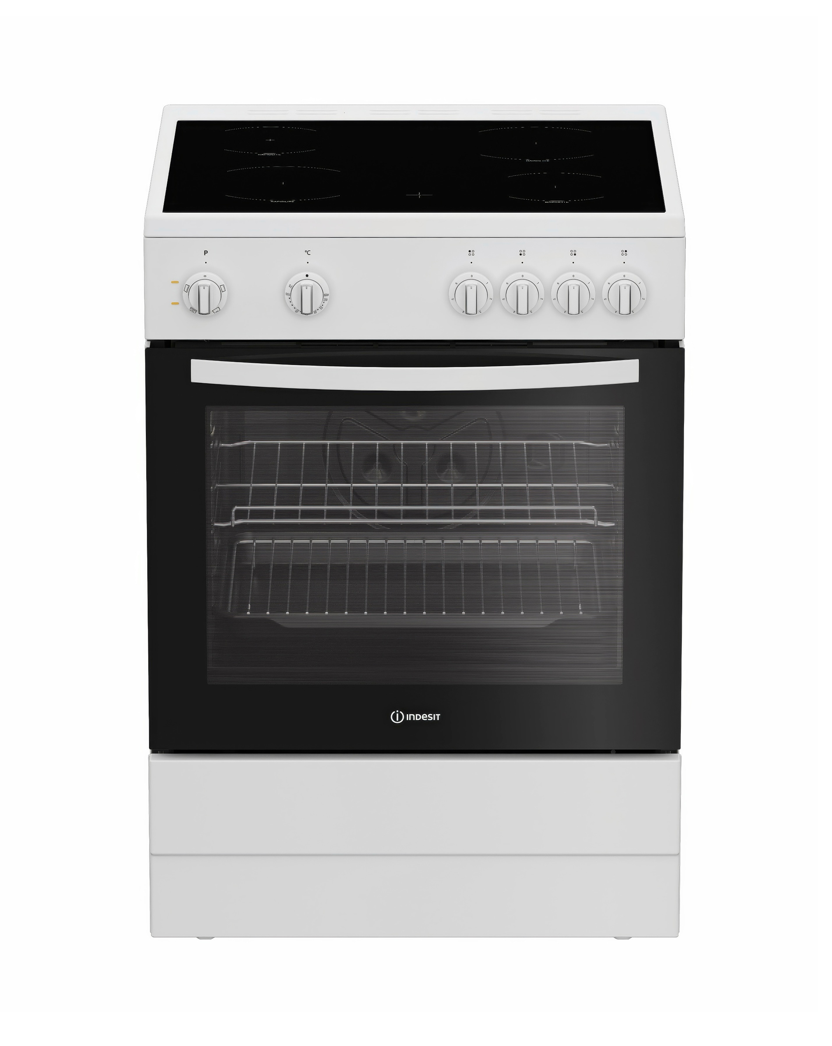 Indesit I6V3KMW/UK Ceramic Cooker