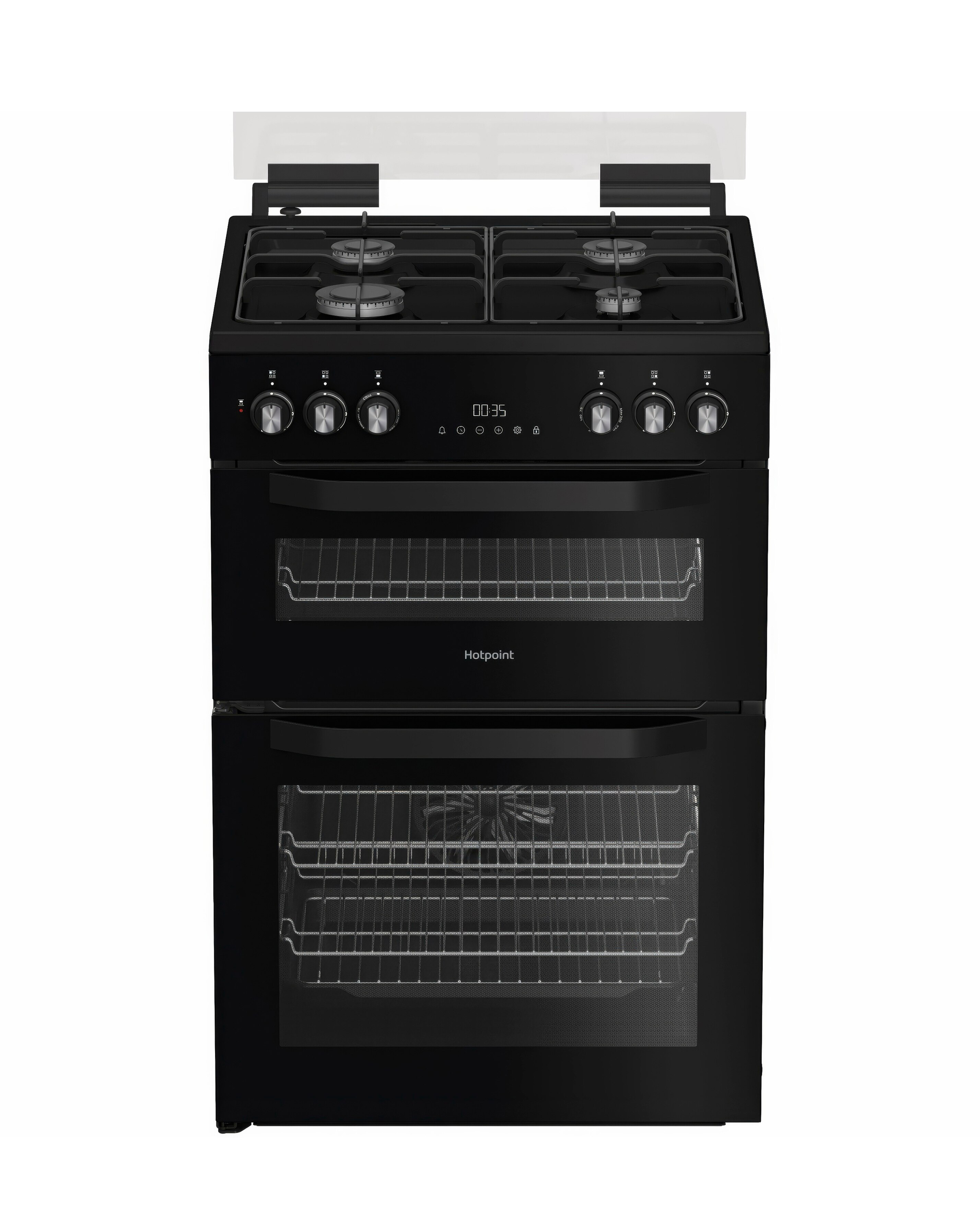 Hotpoint HDD6GDC2B1 Cooker - Black