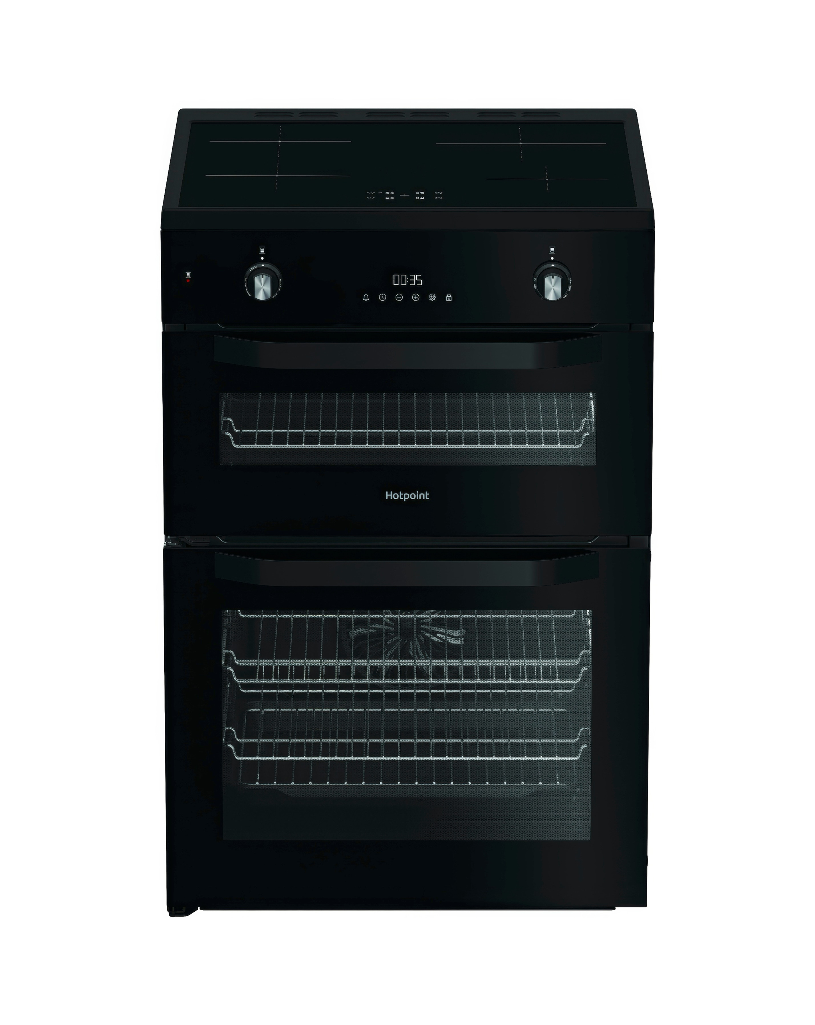 Hotpoint HDE6IDC2B1 Cooker + Install