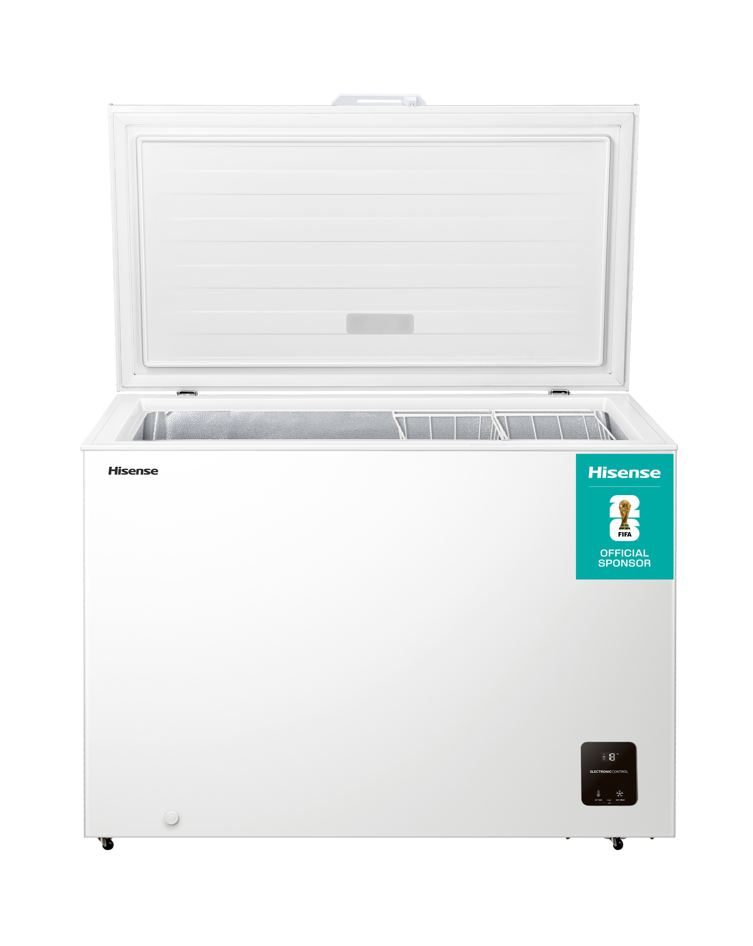 Hisense FC386D4AWLE Static Chest Freezer