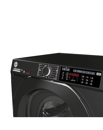 Hoover H-Wash&Dry 500 HD 496AMBCB/1-80, 9/6Kg, Washer Dryer Black + installtion