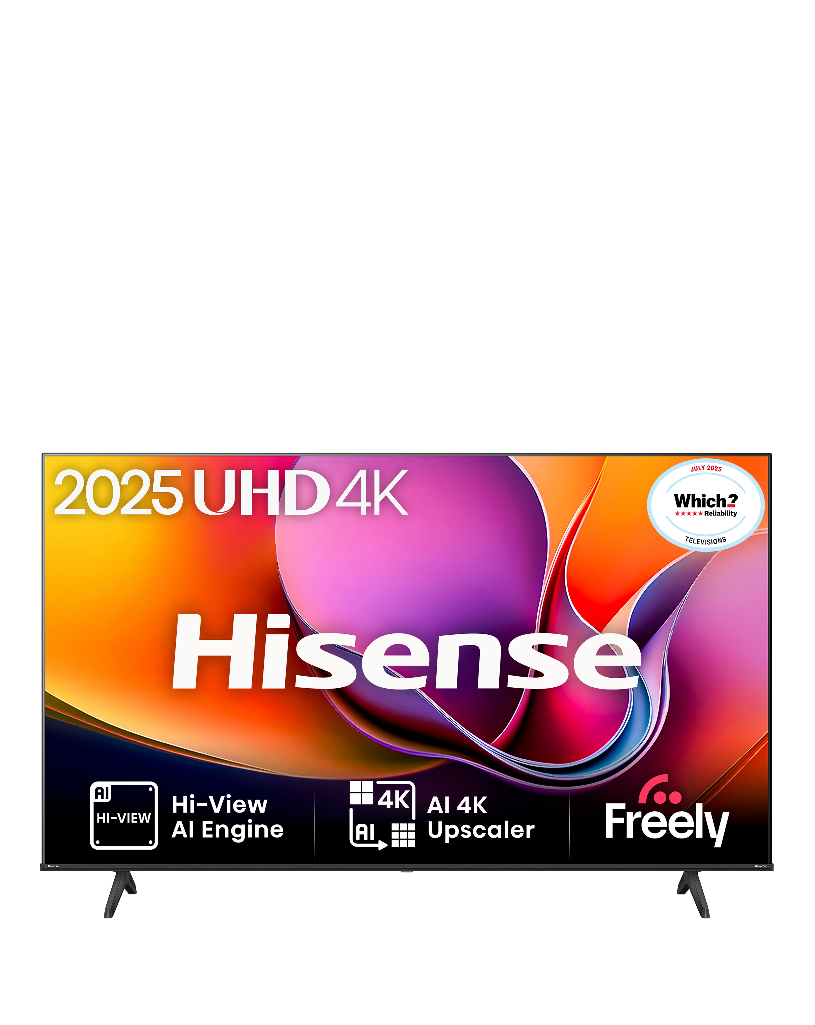 Hisense 65A6QTUK 65in 4K UHD HDR LED TV