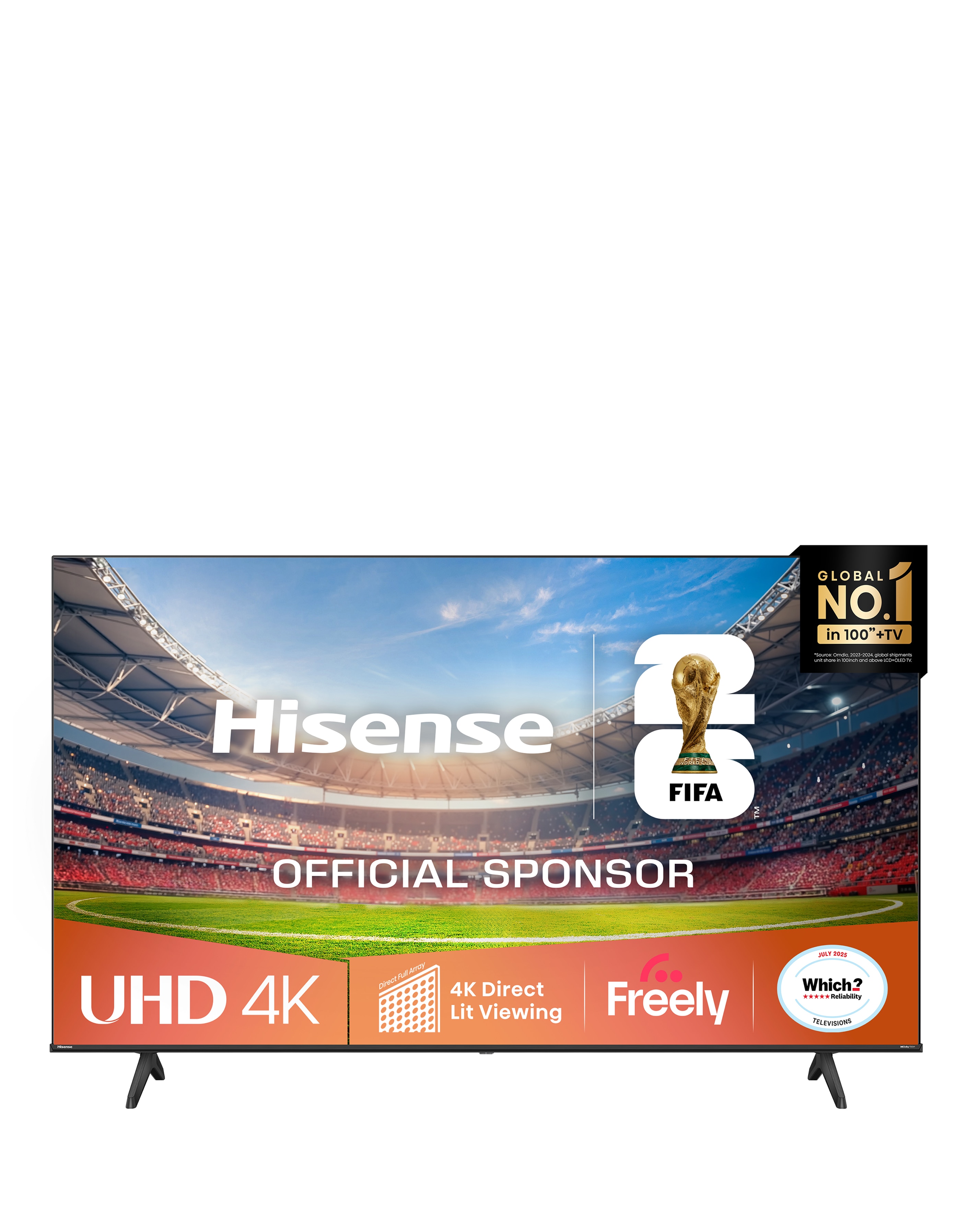 Hisense 65A6QTUK 65in 4K UHD HDR LED TV