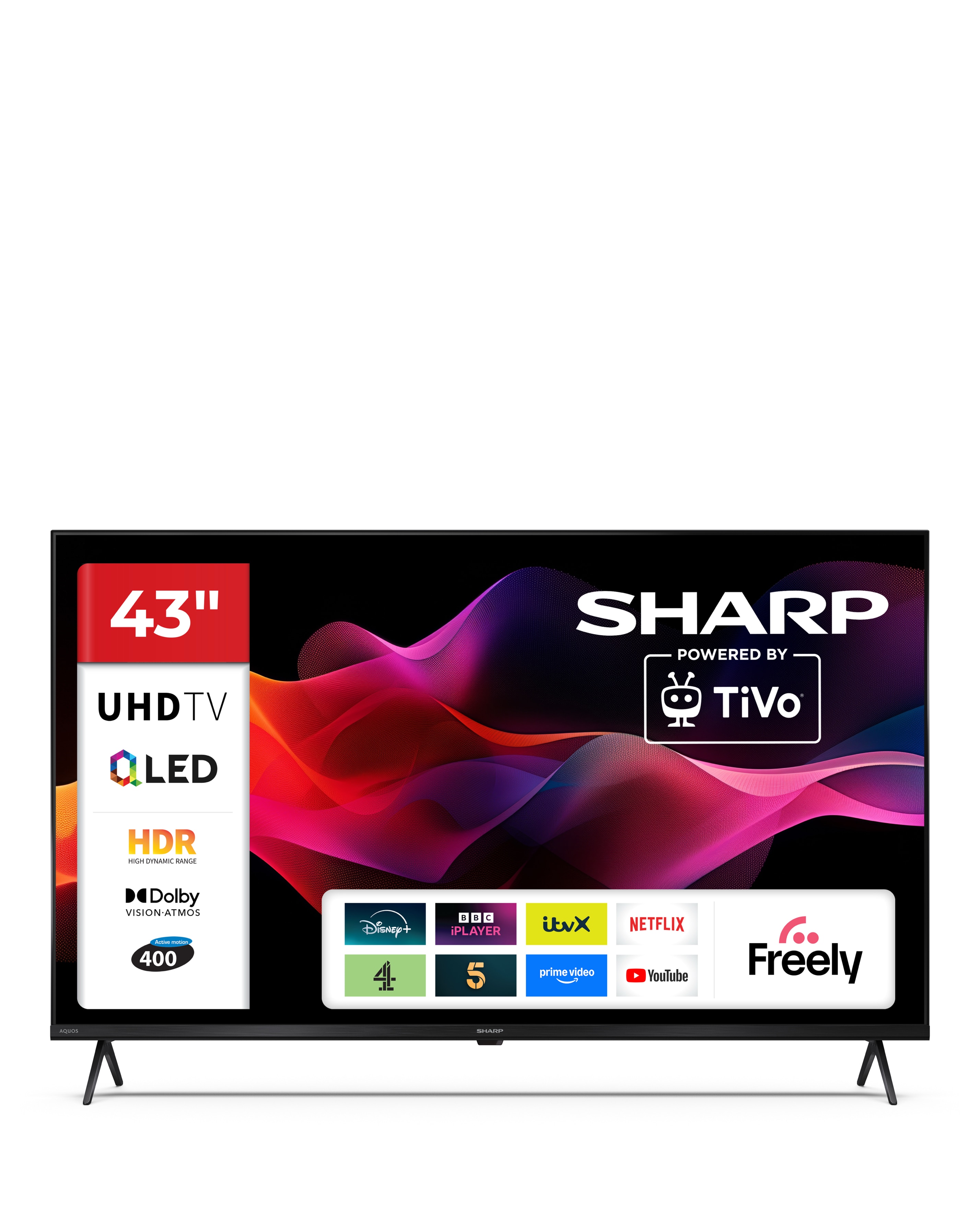 Sharp 43in Ultra HD Quantum Dot Tivo TV