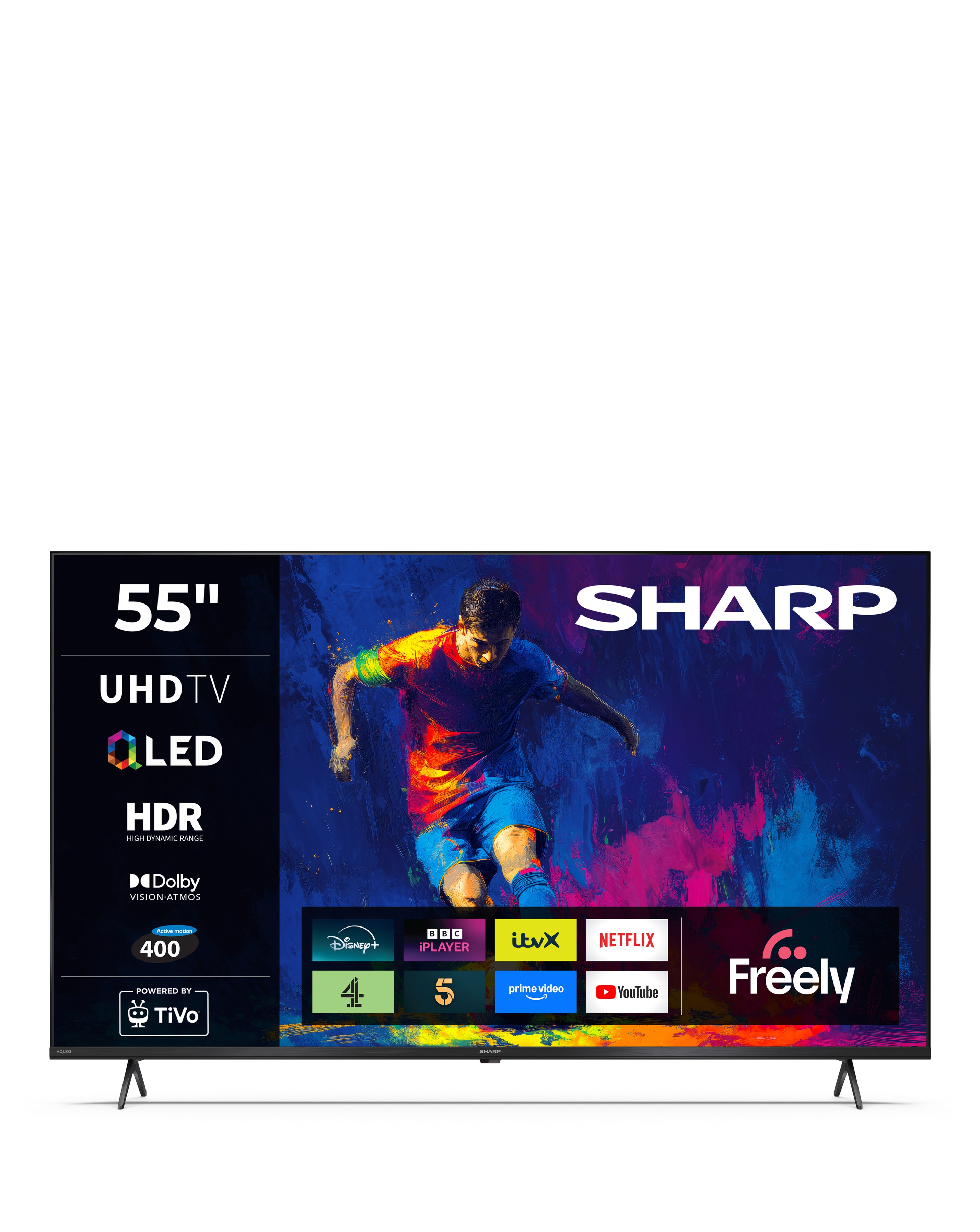 Sharp 55in Ultra HD Quantum Dot Tivo TV