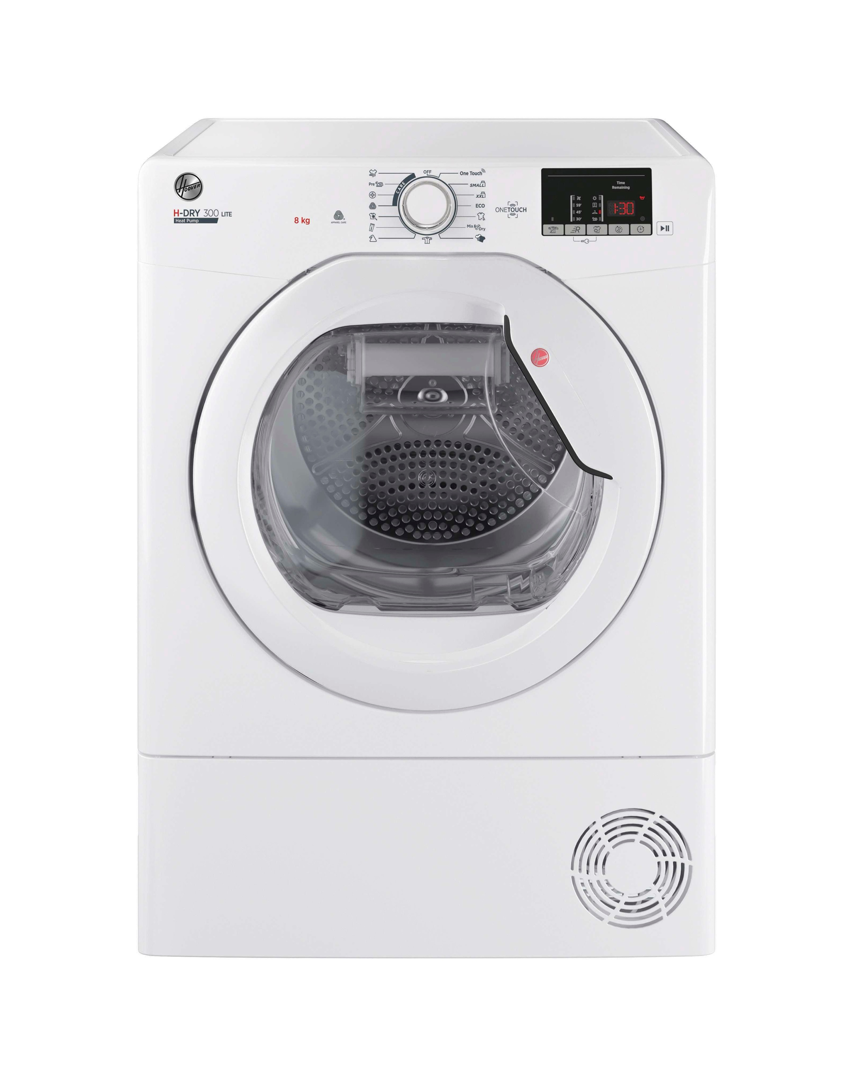 Hoover HLEH8A2DE 8kg Heat Pump Dryer