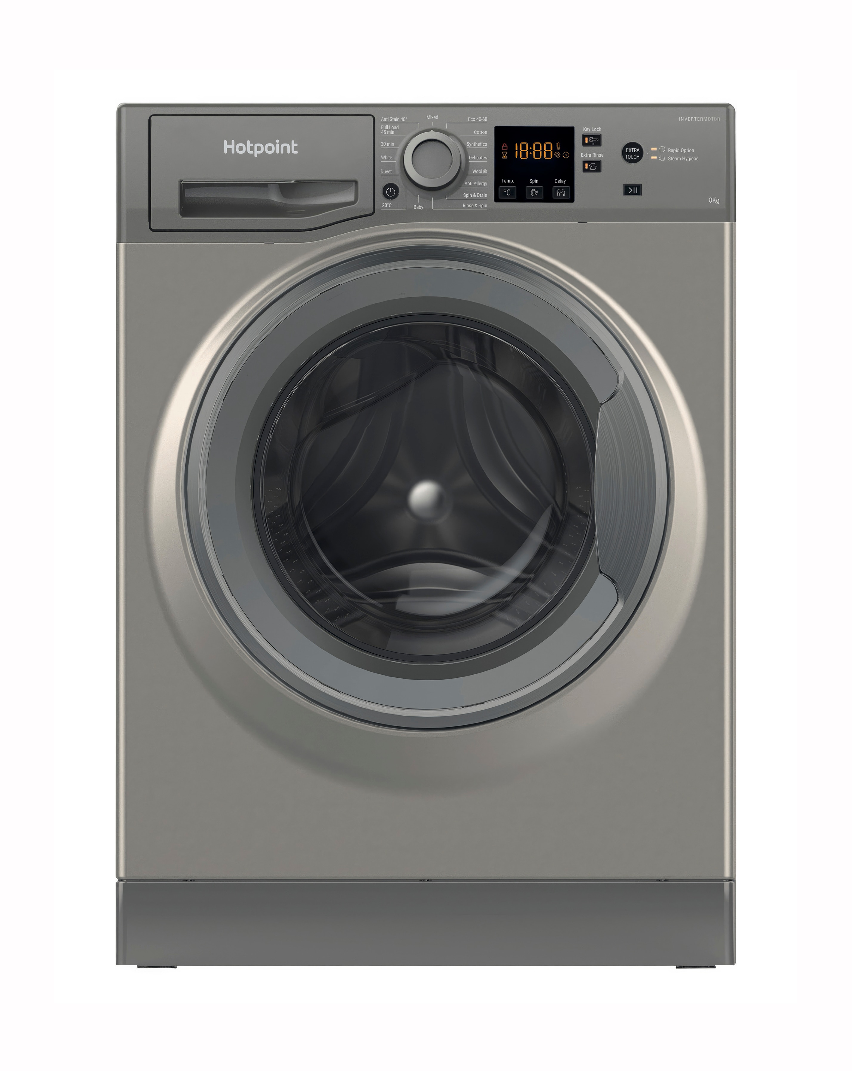 Hotpoint NSWM846GGUK Wash Machine Graphi